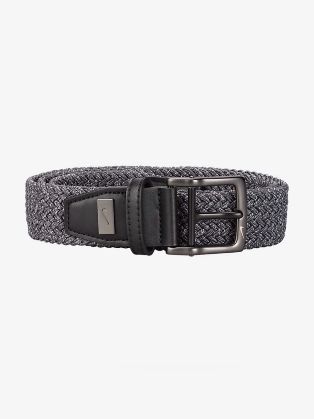 Nike Heather Stretch Woven Belt Dark Grey, Men’s NEW